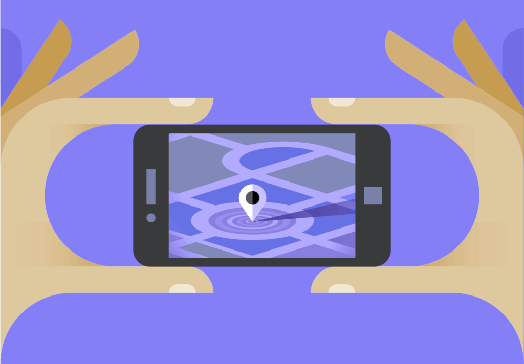 Dränerar det batteriet att dela din plats?